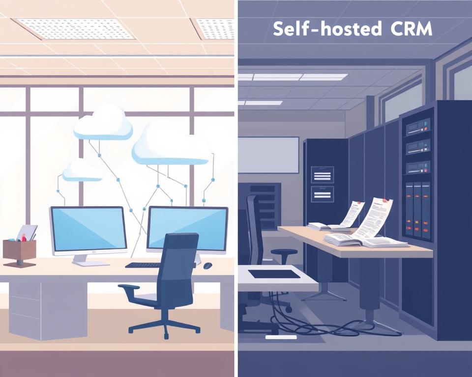 cloud CRM vs on-premise CRM