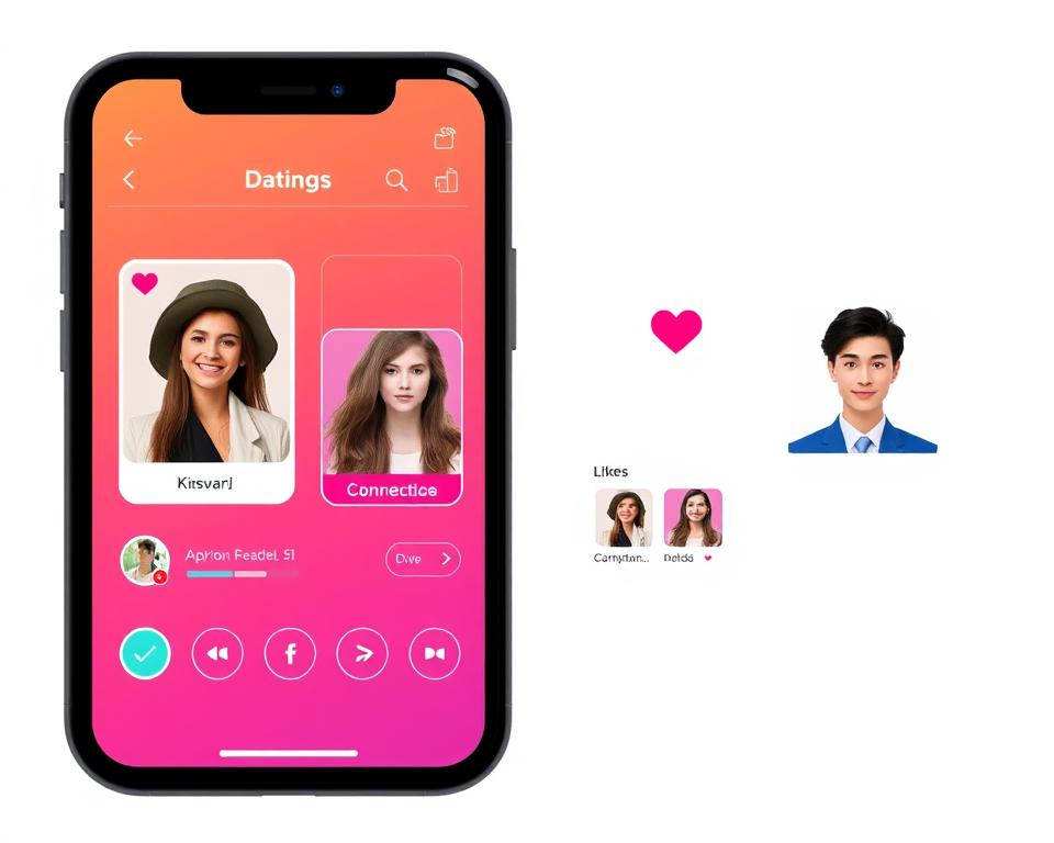 dating app UI/UX