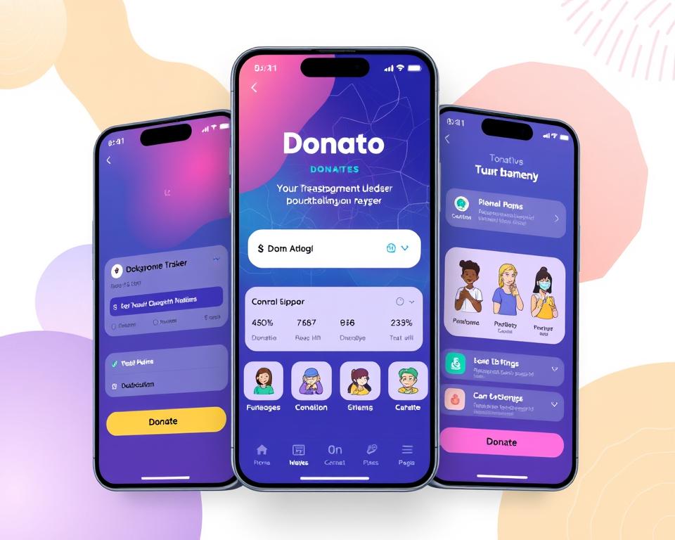 donation UI/UX