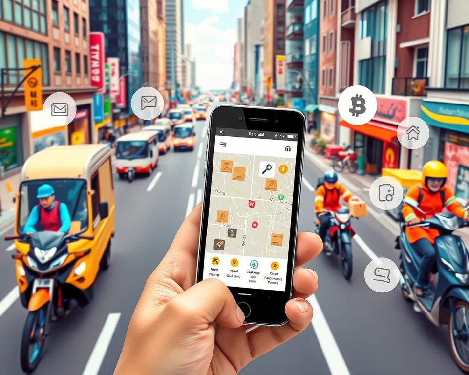 last mile delivery app revenue