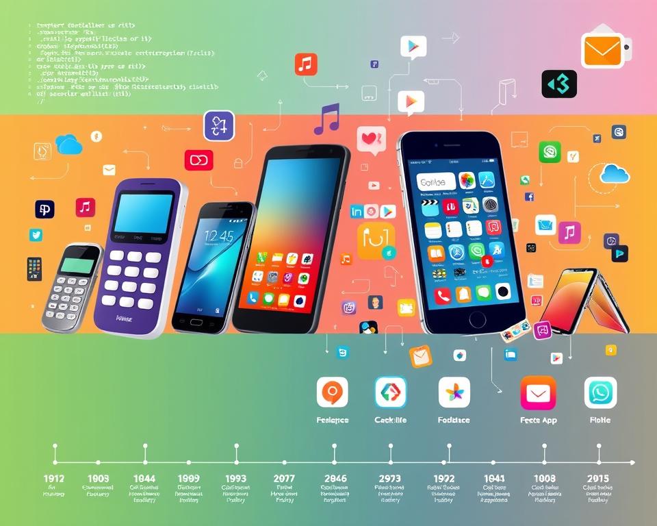 mobile app history