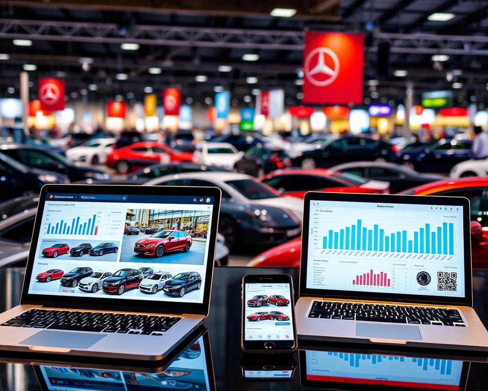 online car sales industry