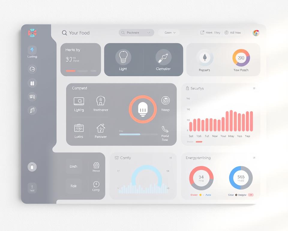 smart home dashboard