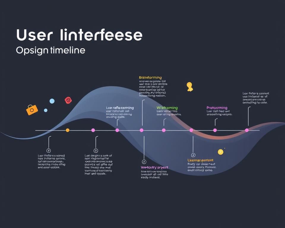 user interface design timeline