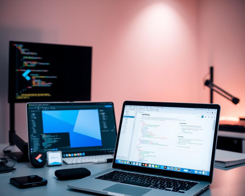 Flutter development environment setup