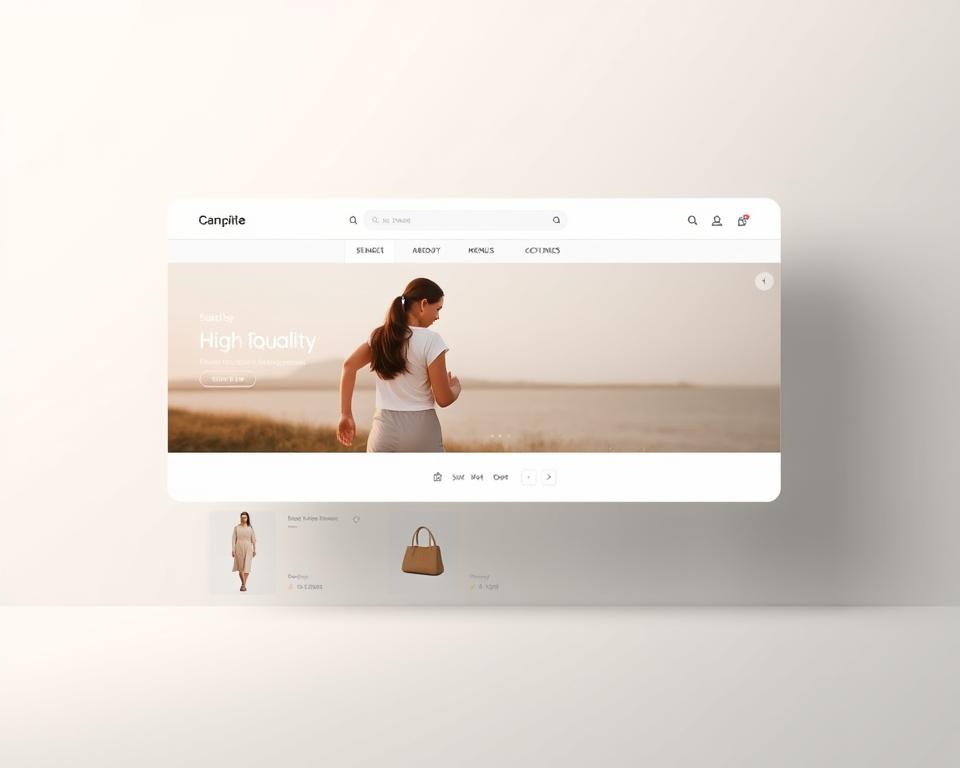 UI/UX design for e-commerce