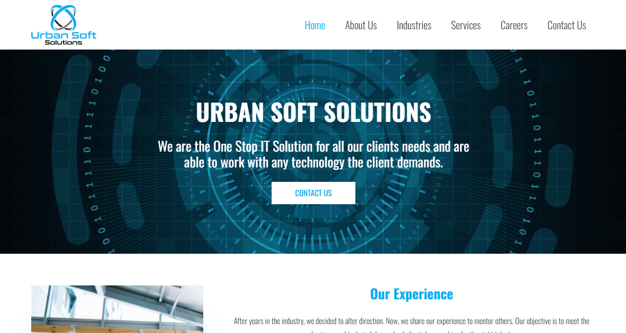 UrbanSoft banner