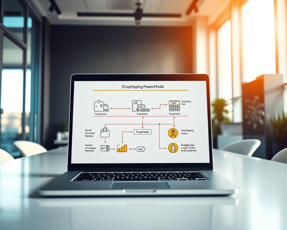 dropshipping business model