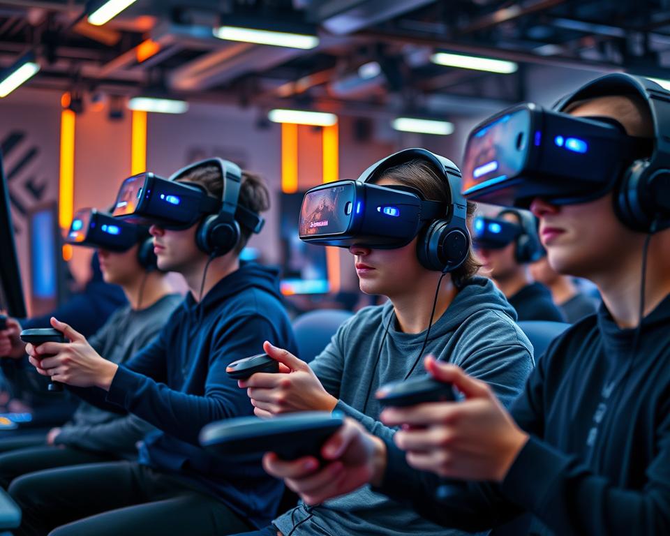 eSports training with VR technology