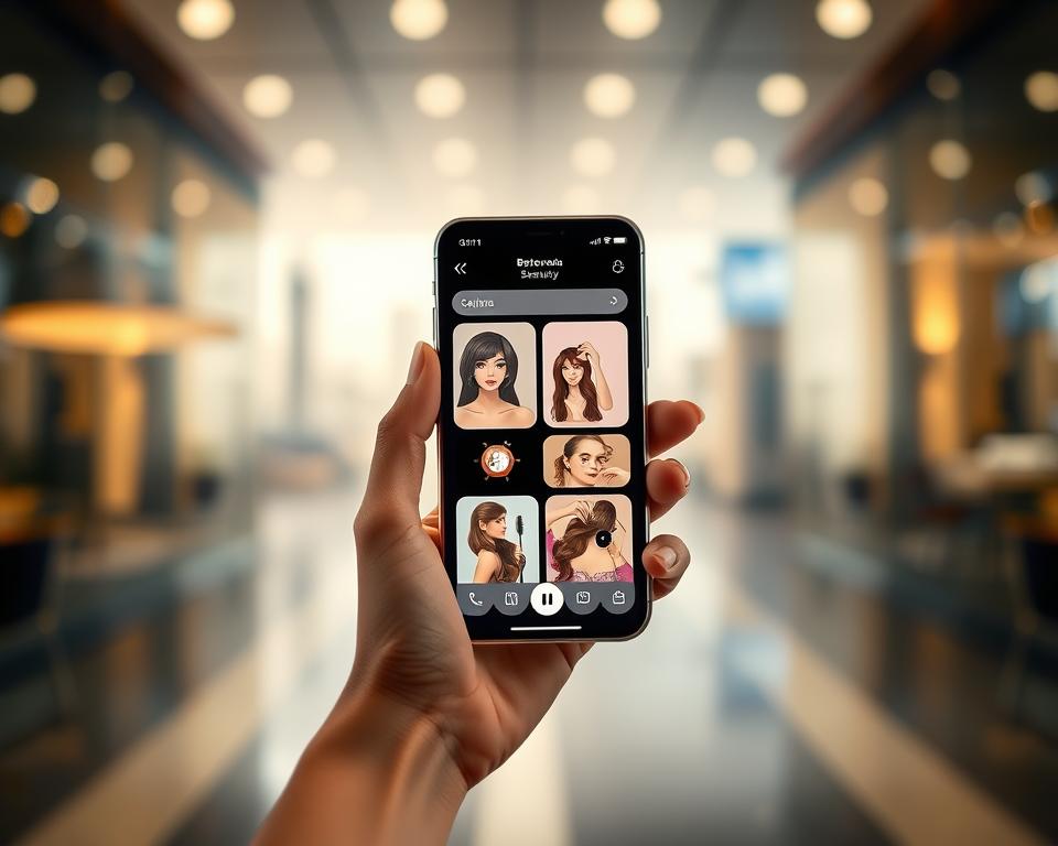mobile app for beauty