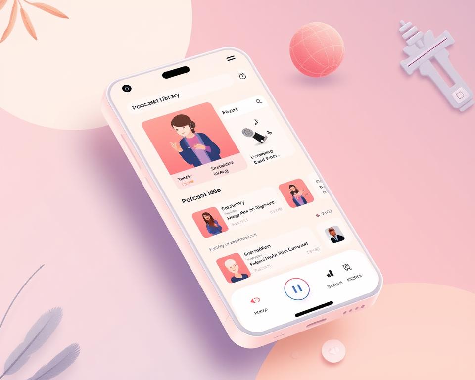 podcast app features