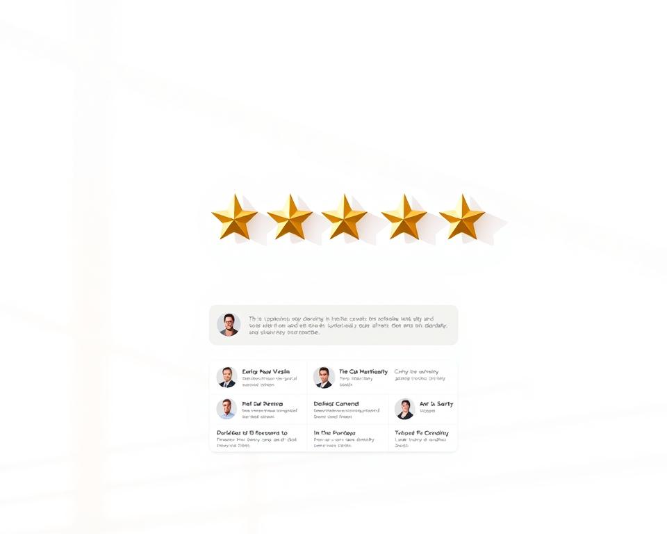 rating and review system