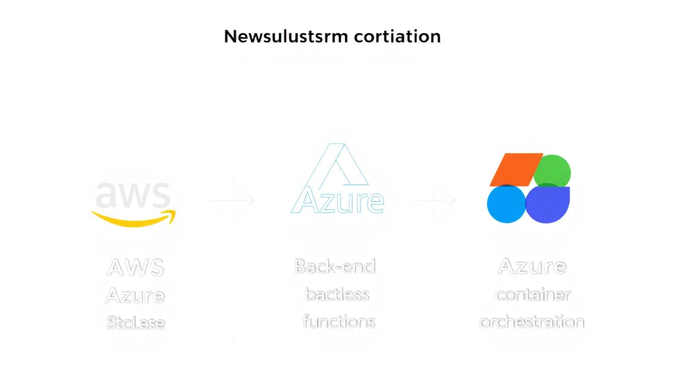 Comparison of AWS, Azure, and GCP cloud platforms for app backend development