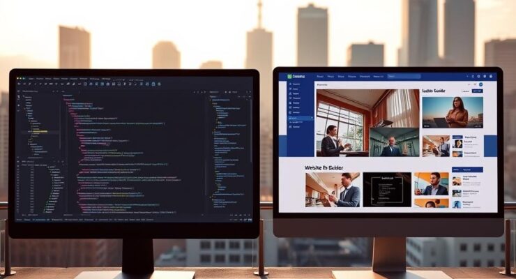 Custom Web Development vs. Website Builders: Which Is Right for You?