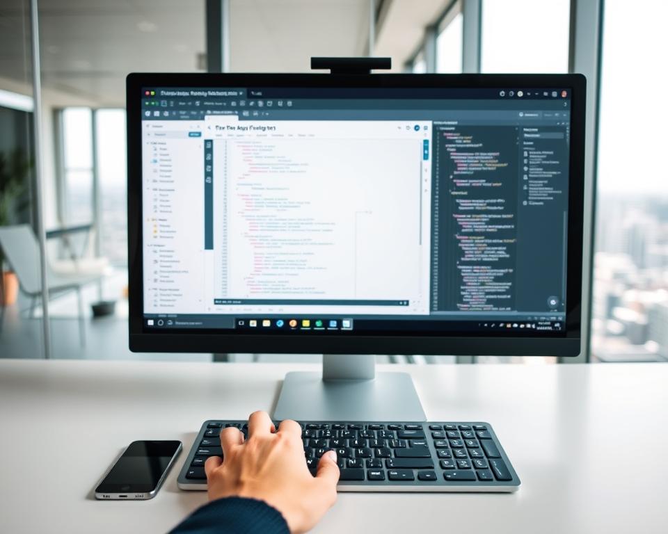 Flutter mobile app development