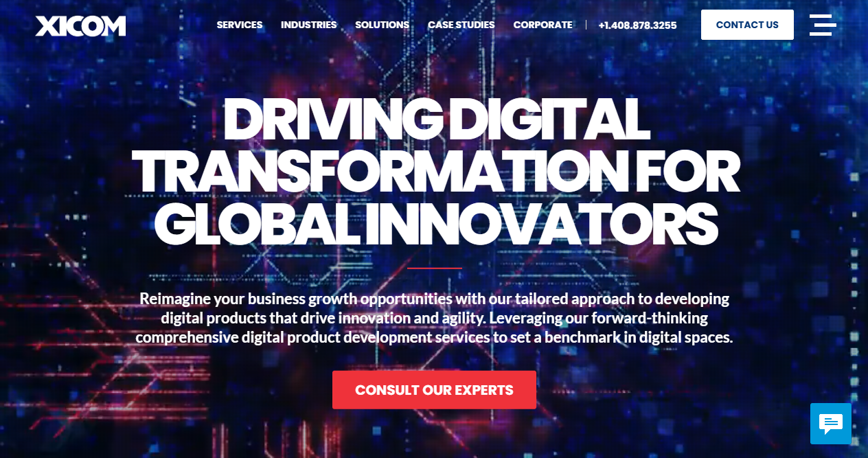 Xicom Technologies banner