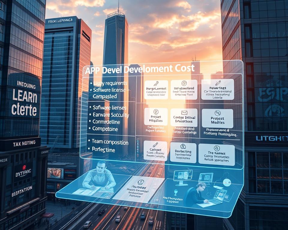 app development cost factors