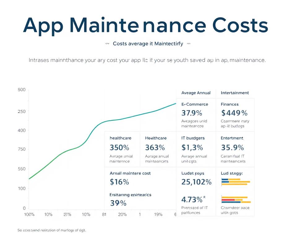 app maintenance costs by industry