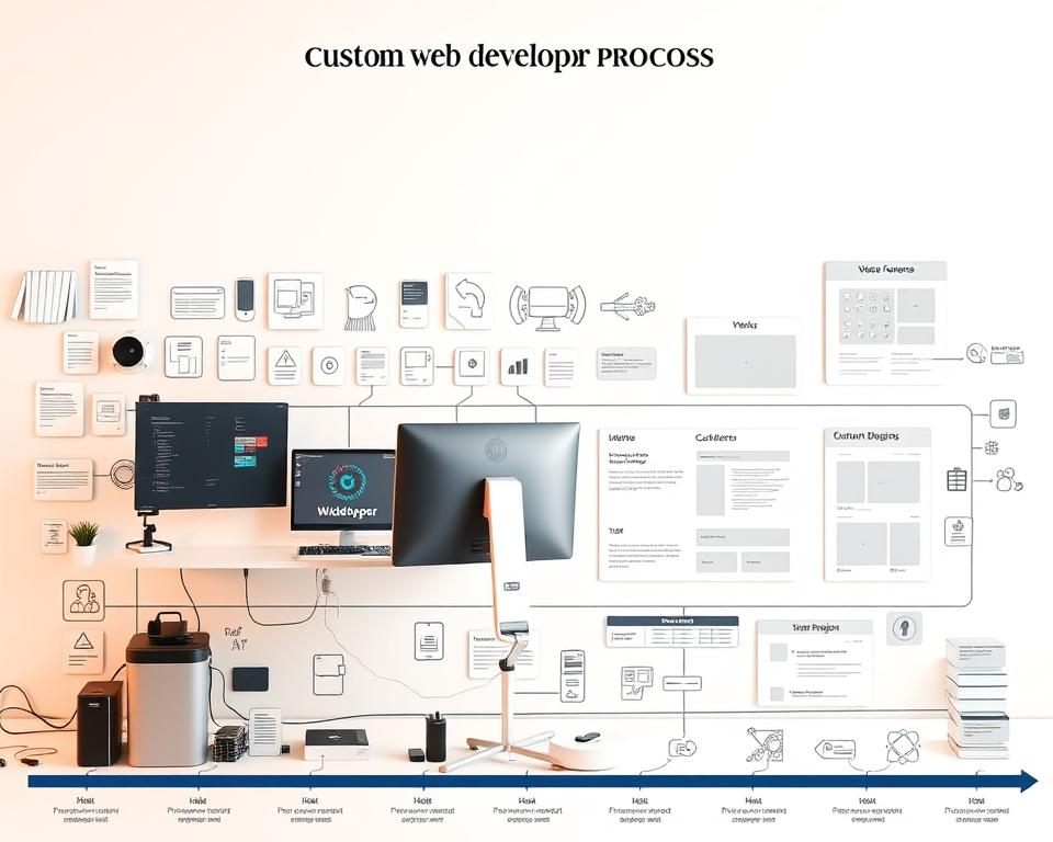 custom web development process