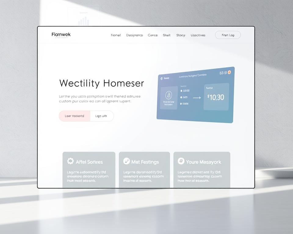 custom website design