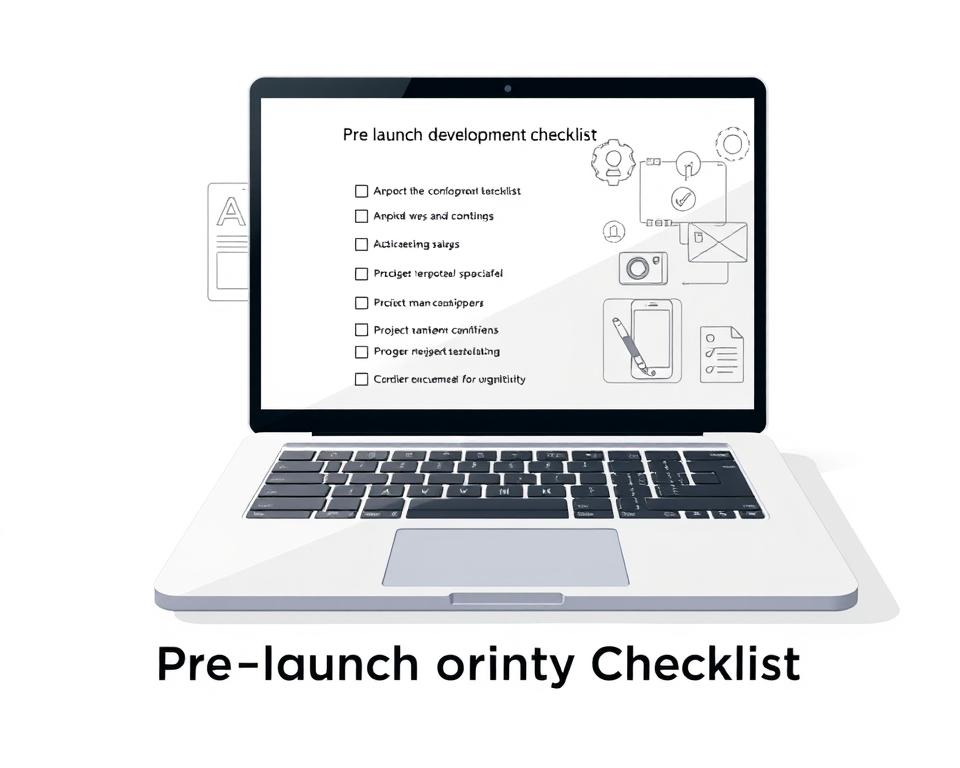 pre-launch development checklist pre-launch development checklist