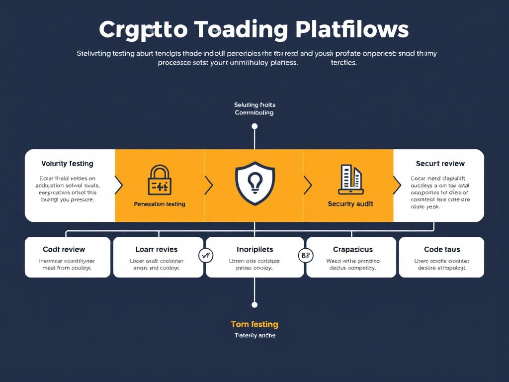 Security testing process for crypto trading platforms
