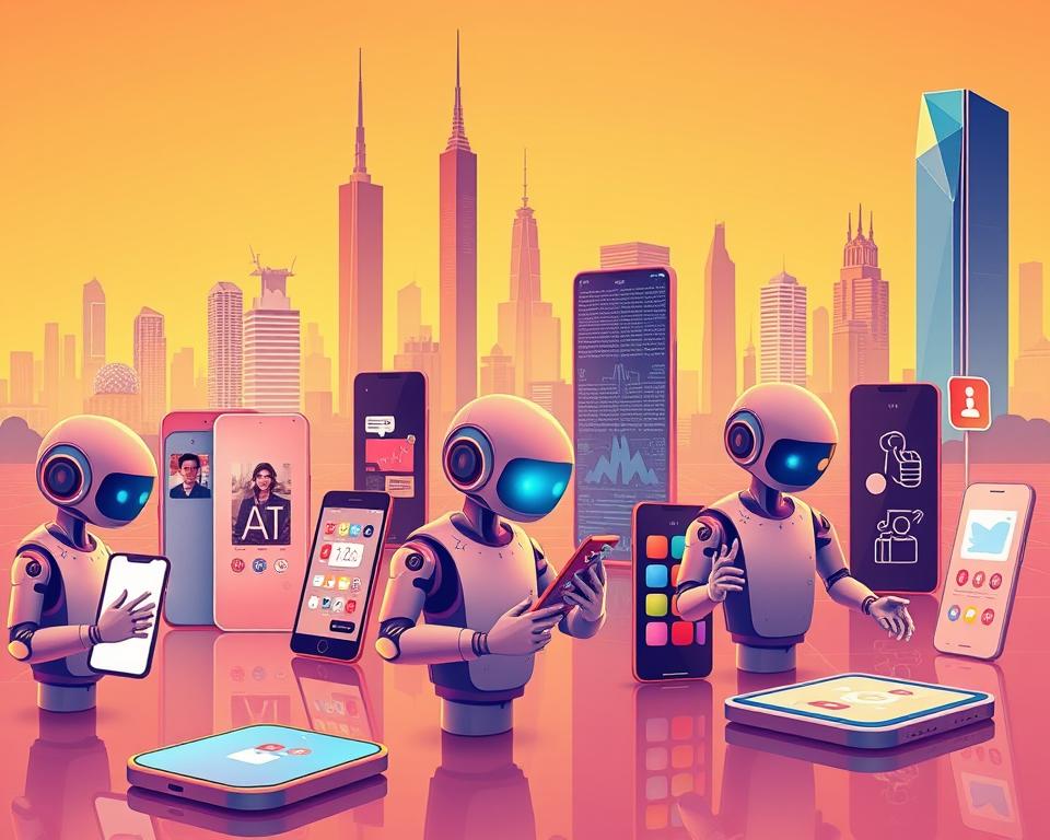 AI agents in mobile applications