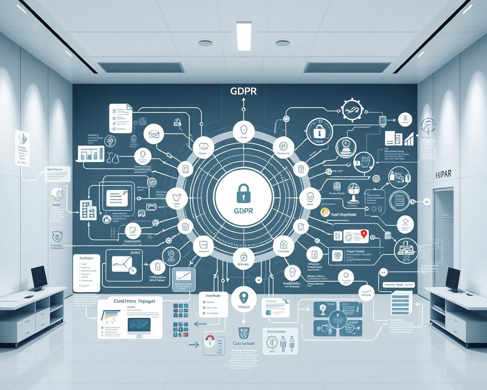 GDPR, HIPAA, and PCI DSS Compliance Frameworks