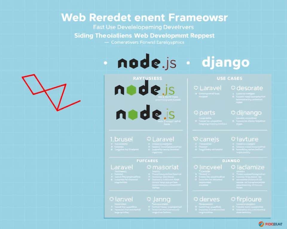 Laravel vs Node.js vs Django comparison