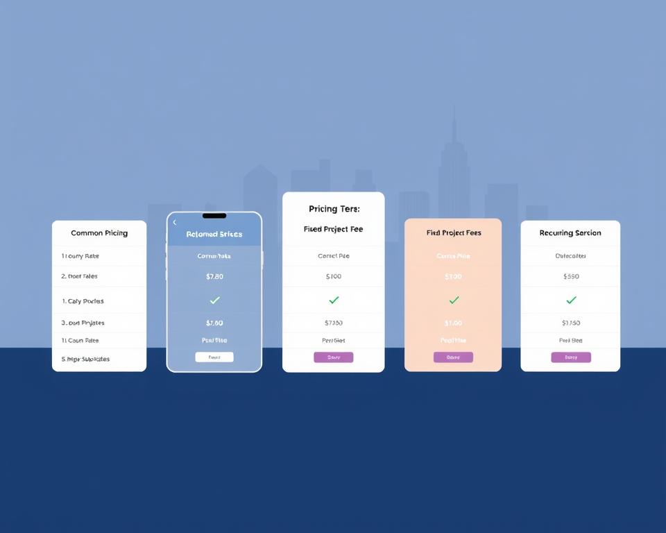 app development pricing structure