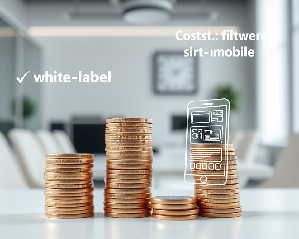 cost comparison white-label custom development