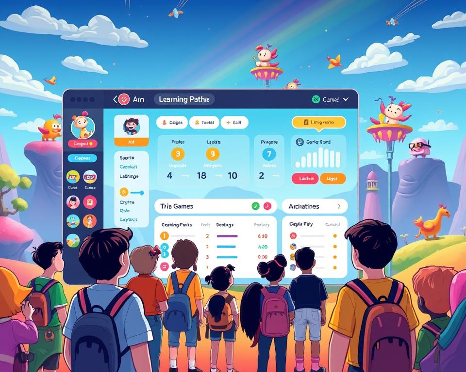 gamified learning app design