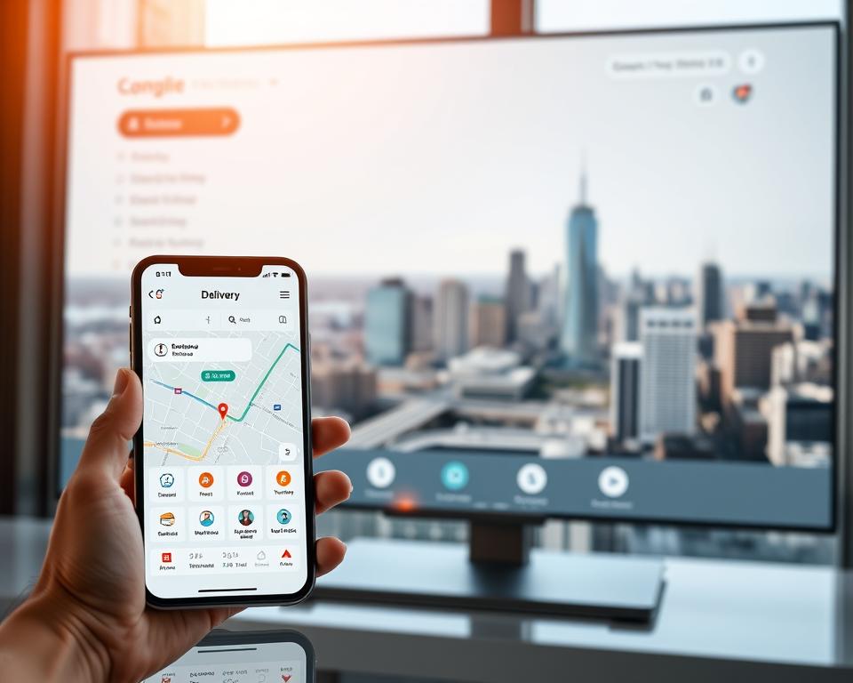 logistics delivery app features