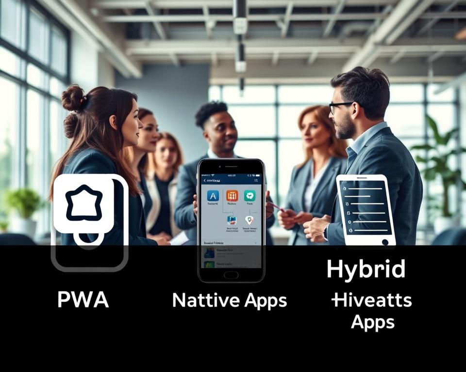 Web Apps (PWA) vs Native vs Hybrid Mobile Apps — Pros & Cons for Startups