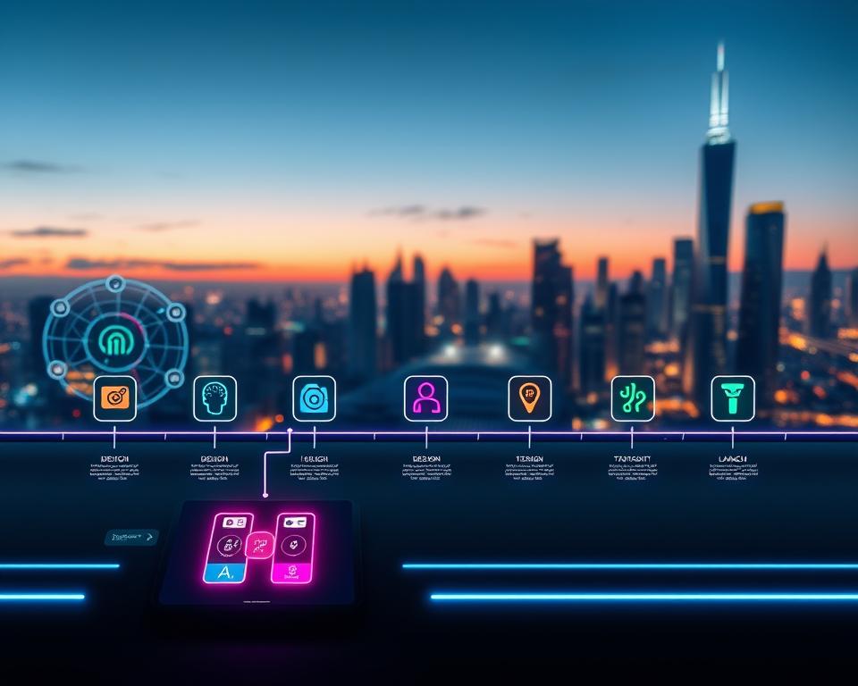 AI app development timeline