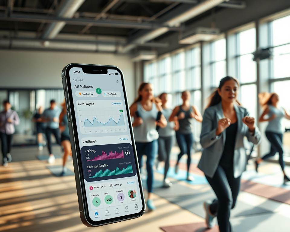 AI fitness app personalization features
