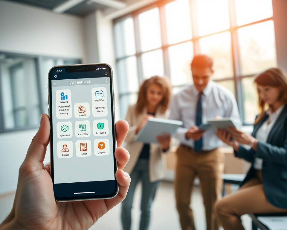 AI learning app features AI learning app features