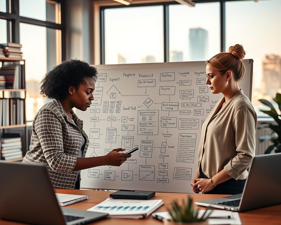 AI marketplace app development process