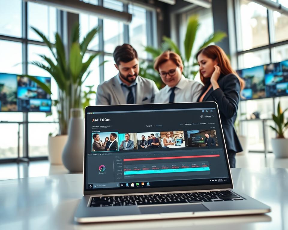 AI-powered video editing features