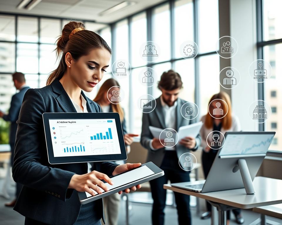 AI recruitment features