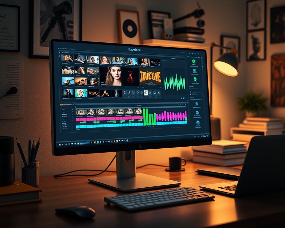 DaVinci Resolve interface