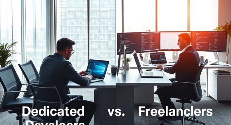Dedicated Developers vs Freelancers – Full Comparison Guide