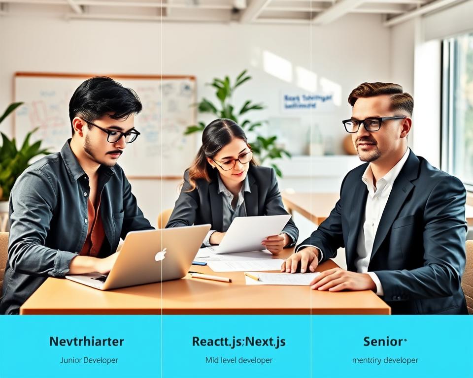 Experience Levels of React.js/Next.js Developers