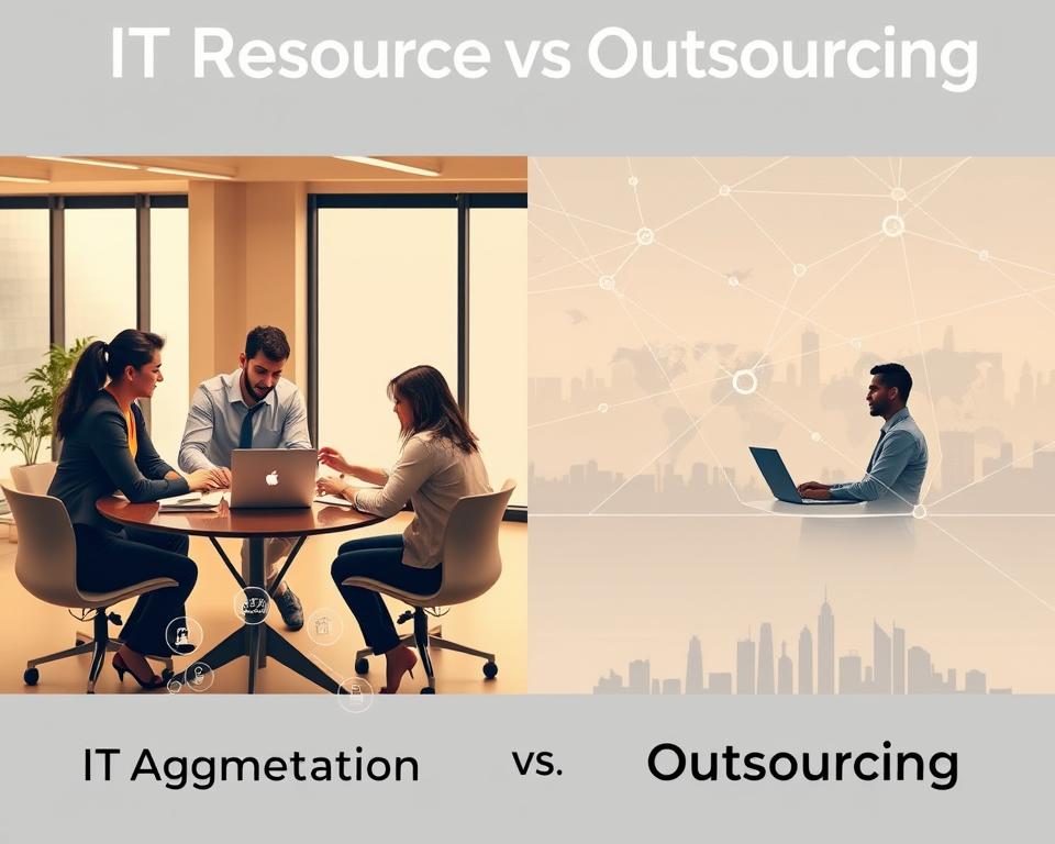 IT resource augmentation vs outsourcing comparison IT resource augmentation vs outsourcing comparison
