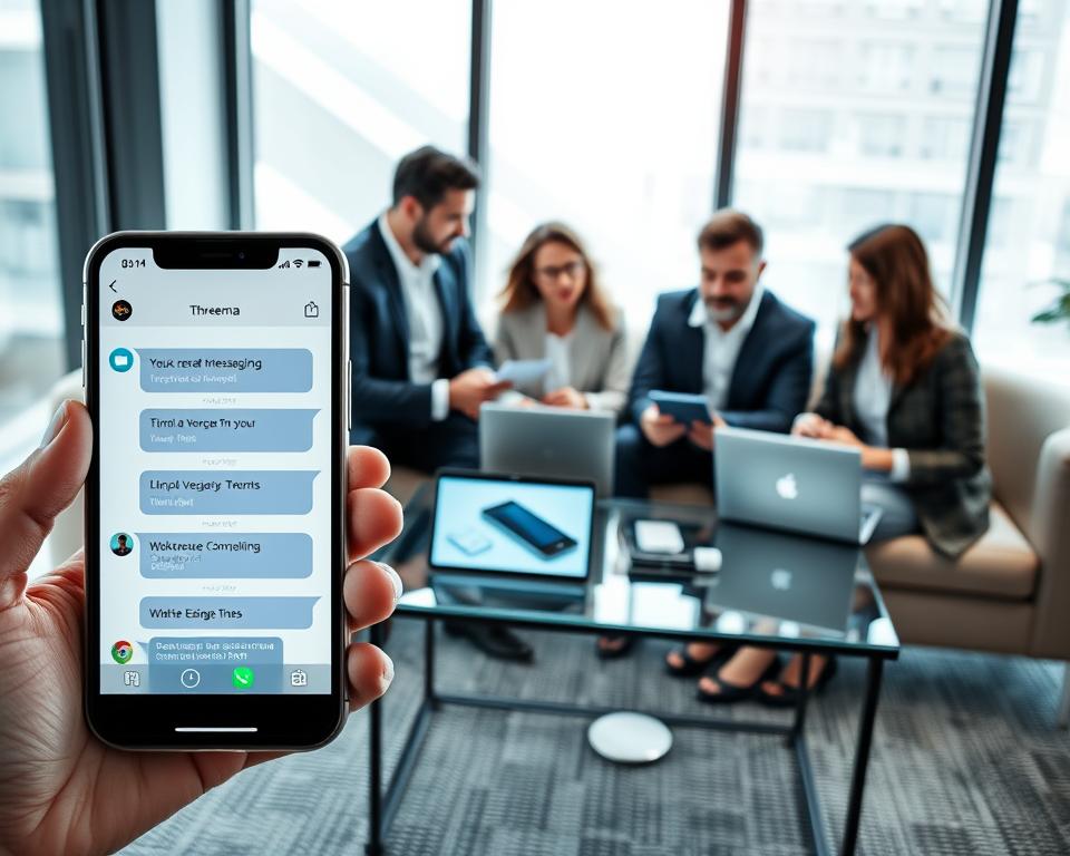 Threema secure messaging features