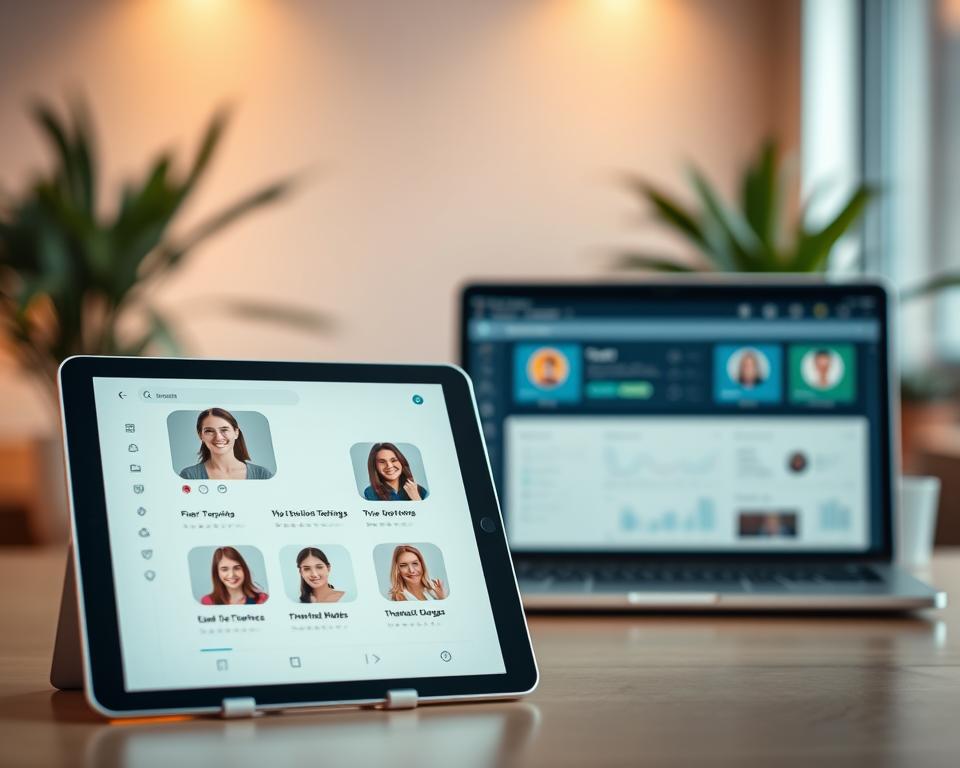 UI/UX design for online therapy marketplace app