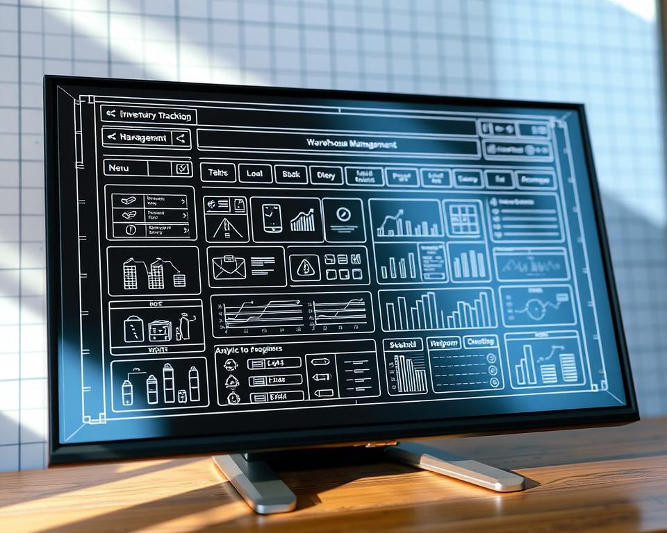 Warehouse Management App Wireframe Warehouse Management App Wireframe
