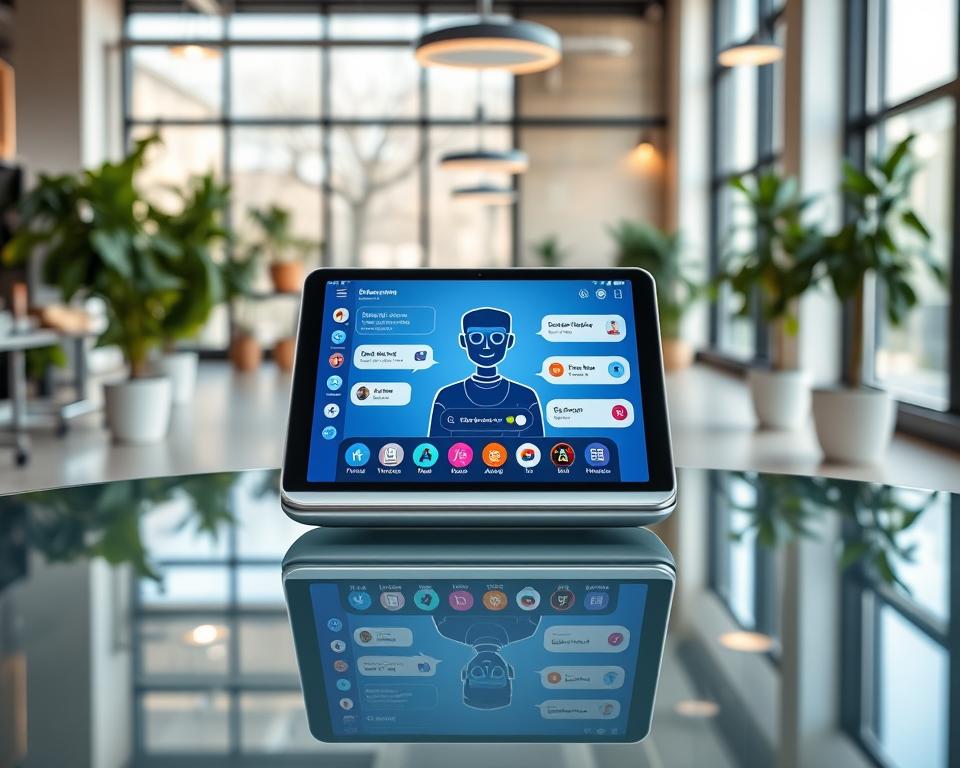 conversational AI search interface