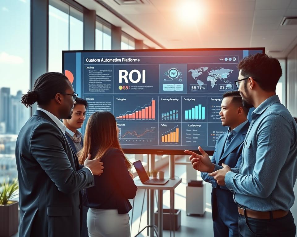 custom automation platforms ROI