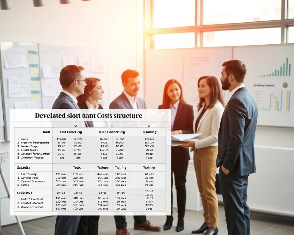 dedicated development team cost structure